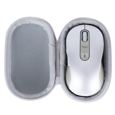 Imagem de Lebakort Estojo de armazenamento compatível com mouse de tamanho completo Signature M650 L/M550 L (capa off-white)