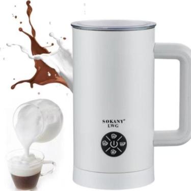 Imagem de Espumador De Leite Esquenta Automática Café Cappuccino Latte Chocolate