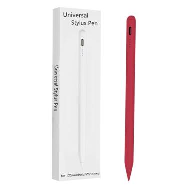 Imagem de Caneta Stylus Android para Samsung Galaxy Tab A9/A9Plus/A8/A8plus/A7/A7lite Tablet S Pencil Touchscreens Caneta Stylists (vermelha)