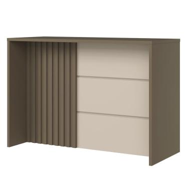 Imagem de Bancada Ilha Gourmet Ripada Connect Duna/cristal - Móveis Henn Duna/cristal