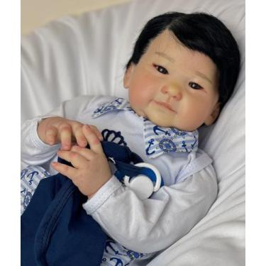 Imagem de Bebe Reborn Menino Realista, Toma Banho, Lindo - Ana Dolls