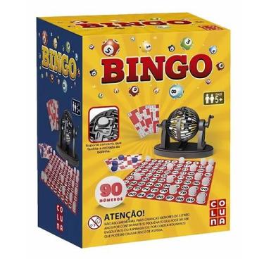 Imagem de Jogo De Bingo Completo Com 24 Cartelas E 90 Bolinhas - MR