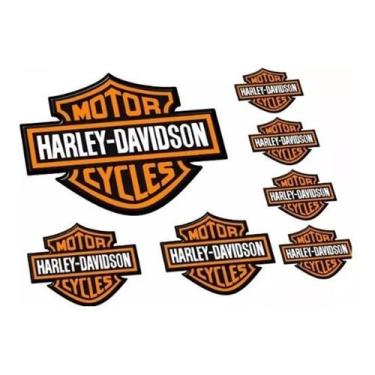 Imagem de Adesivo Capacete Harley Davidson Clothes Refletivo - Resitank