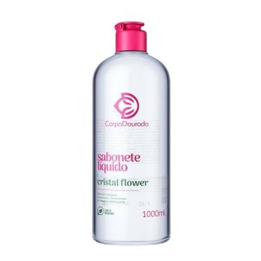 Imagem de Corpo Dourado Sabonete Líquido | Delicadeza Floral e Hidratação | Cristal Flower 1L
