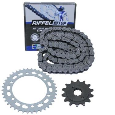 Imagem de Kit Relação Transmissão Xre 300 Sahara 2024 Riffel Retentor