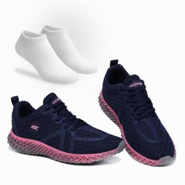 Imagem de Tênis Ascension Feminino com Meia  Seu Aliado no Treino e na Correria 