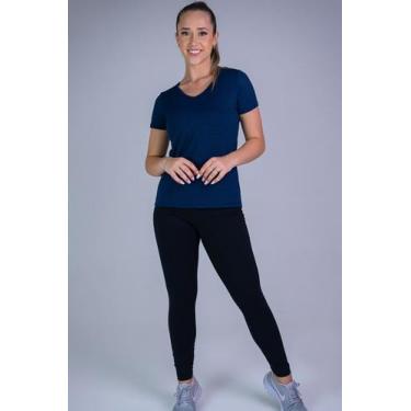 Imagem de Blusa Basic Mullet Dry-Fit - Kardane, M, Marinho