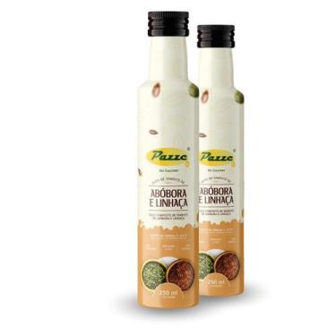 Imagem de Kit 2 Óleo De Semente De Abobora E Linhaça Pazze 250Ml