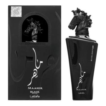 Imagem de Perfume Importado Maahir Black 100ml  Oriental Amadeirado com Notas Qu