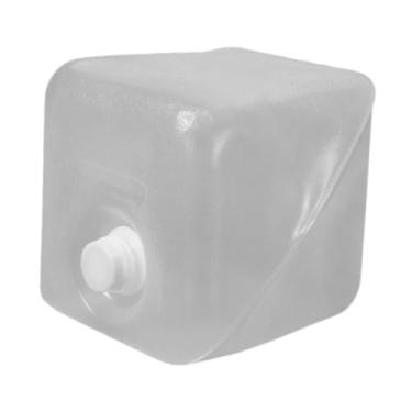 Imagem de UGPLM Recipiente de água dobrável, jarra, cantil, equipamento de sobrevivência reutilizável, tanque de água dobrável versátil para mochilão, 10l Sem Torneira