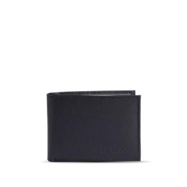 Imagem de Carteira Masculina Fasolo Couro H062 Preto, Preto, Único