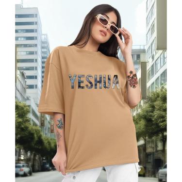 Imagem de Camiseta Feminina Yeshua Algodão Lançamento Methodic-Unissex