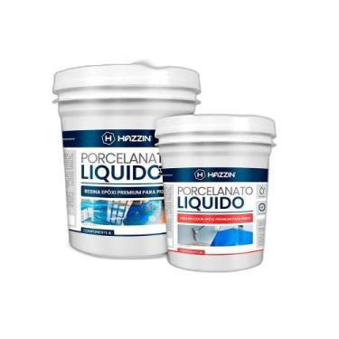 Imagem de Porcelanato Líquido Incolor Para 3D Hazzin Kit Para 3M