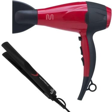 Imagem de Kit - Secador Multilaser Ionic Boost 2000W Eb045 220V + Prancha Gama Eleganza Plus 210ºc