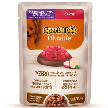 Imagem de Sachê Special Dog Ultralife para Cães Adultos Raças Pequenas Sabor Car