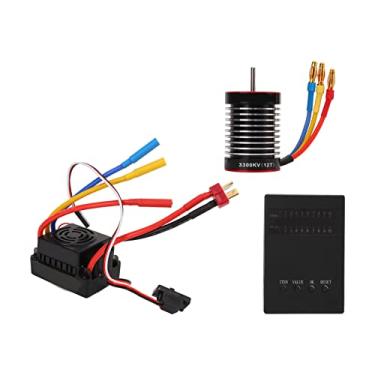 Imagem de RiToEasysports 3300kv Brushless Motor, Atualizado F540 3300kv Motor 60A Impermeável ESC Combo CNC 6061 T6 Carcaça De Alumínio para 1:10 RC Controle Remoto Carro