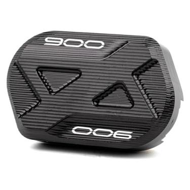 Imagem de BYYINGSUS Compatível com Z650 Z900 Z900RS Z 900 650 N650 Suporte lateral de motocicleta suporte lateral almofada ampliadora de coluna auxiliar (preto-900)