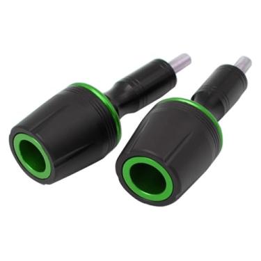 Imagem de BYYINGSUS Acessórios de modificação de motocicleta barra antiqueda engrenagem de proteção do corpo adesivo anti-queda compatível com MT07 Ninja 250 300 (verde)