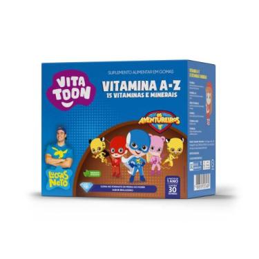 Imagem de Vitatoon Polivitaminico A-Z 30gomas Brigadeiro Maxinutri