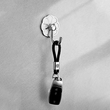 Imagem de Kit de acessórios de banho, acessórios de banheiro, suporte de papel de rolo de cobre, gancho único, escova de vaso sanitário, cesta de lenços, conjunto de ferragens de banheiro montado na parede (cor