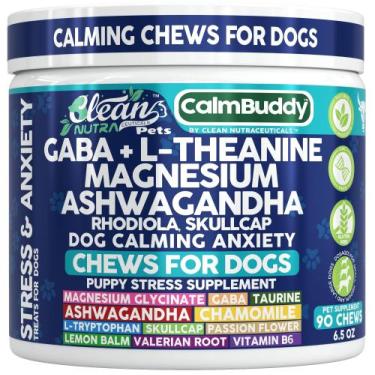 Imagem de Clean Nutraceuticals CalmBuddy Dog Calming Chews (90 unidades)