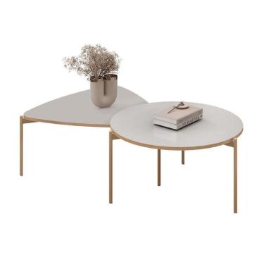 Imagem de Mesa Centro Sala Iza E Bela Bali - Dj Móveis