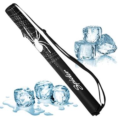 Imagem de Luva de cerveja Glof para bolsa de golfe, manga térmica com 7 latas, presentes de golfe para homens, serve na maioria dos estilos e tipos de bolsas de golfe (aranha)