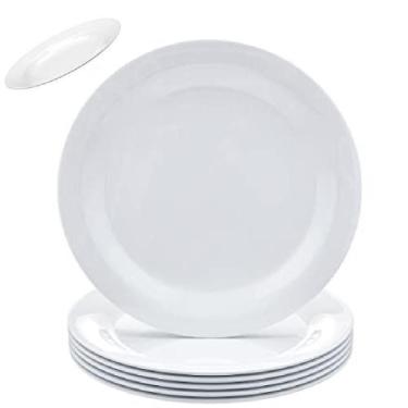 Imagem de Prato em Melamina 20,5cm p/ Buffet Bar e Restaurantes - Bw Boutique