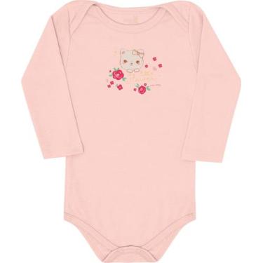 Imagem de Body manga longa 13452 kiko e kika - Kiko baby, Rosa bebê, M