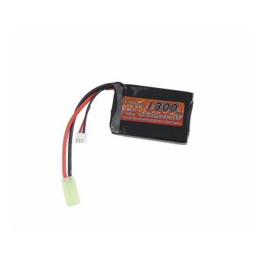 Imagem de Bateria Lipo 7,4 V 1300 Mah 20c Airsoft Aeg - Vb Power