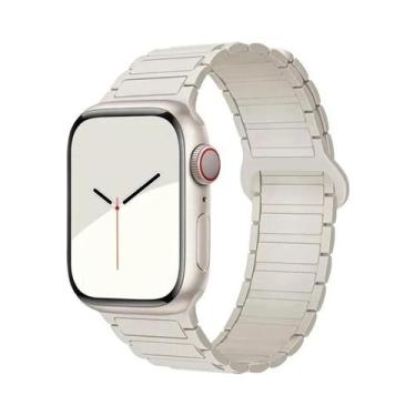 Imagem de Pulseira De Silicone Magnética Para Apple Watch De 40mm 44mm 45mm 49mm