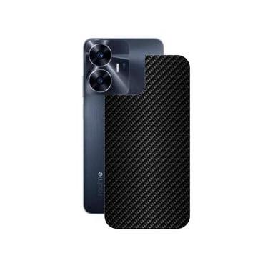 Imagem de Película para Realme C55 - Traseira de Fibra de Carbono Preta - Gshield