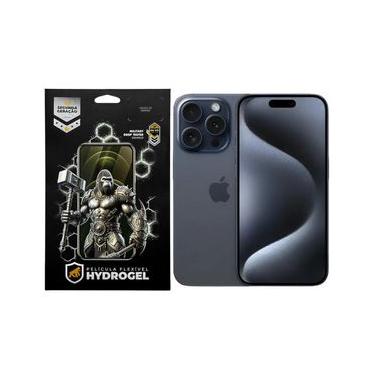Imagem de Kit Película Frontal + Traseira para iPhone 15 Pro - Proteção Completa - Gshield