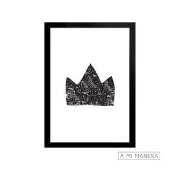 Imagem de Pôster A3 com Moldura Coroa - A Mi Manera