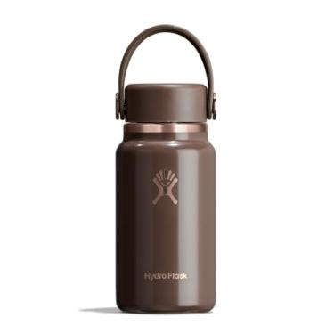 Imagem de Hydro Flask Micro garrafa – Mini frasco isolado à prova de vazamento para bolsa ou bolso em ouro rosa chocolate de 190 g