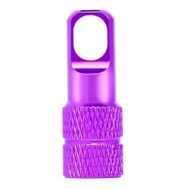 Imagem de Tampas de poeira de haste de válvula de bicicleta com removedor de núcleo de válvula, capas leves de liga de alumínio para estrada, tubos de bicicleta