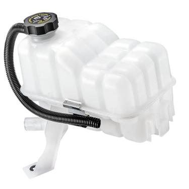 Imagem de SYKRSS Reservatório de refrigerante 603-102 compatível com Chevy Silverado Avalanche Suburban Tahoe Yukon XL Sierra 1500 2500 3500 HD Classic Escalade EXT ESV H2 Substitui 15075118 15203949