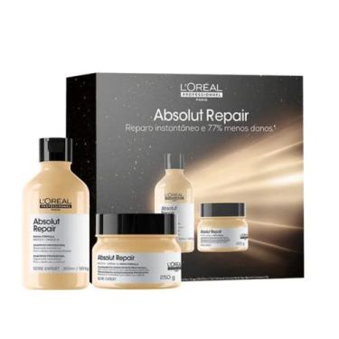 Imagem de Loréal Professionnel Box Absolut Repair Protein + Omega-9 (Shampoo + M