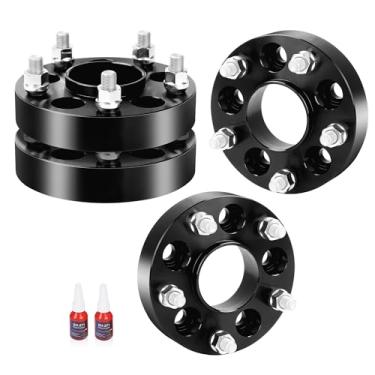 Imagem de YIZBAP Adaptadores de roda 5 x 4,5 a 5 x 4,75 mm, adaptadores de roda centrados no cubo de 1,25 polegadas 5 x 114,3 mm a 5 x 120 mm (5 x 120,7 mm) adaptadores de roda centrados no cubo de 70,5 mm e furo do cubo de 71,5 mm com passo de rosca 1/2-20.