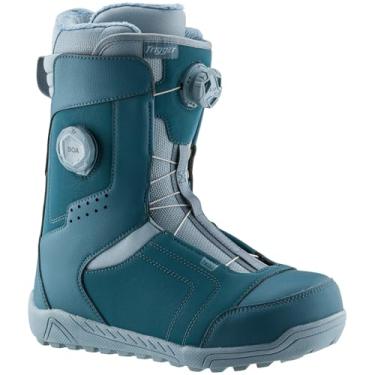 Imagem de HEAD Botas de snowboard unissex com gatilho LYT BOA Focus Zonal Lacing Leve e Confortável Suporte Quente - Pilotos Intermediários e Avançados, Denim, 27,0