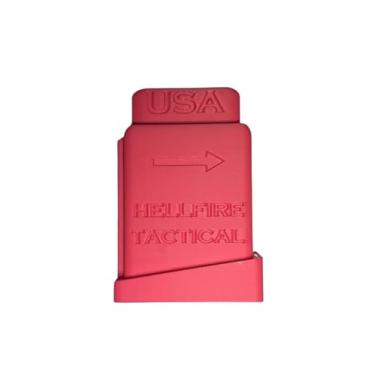 Imagem de Bandeira de segurança de câmara HELLFIRE TACTICAL para AR-15, feita nos EUA, GEN II (ROSA QUENTE)