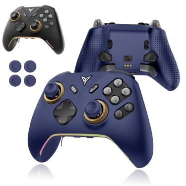 Imagem de Capa para FLYDIGI Vader 5 Pro, capa protetora de silicone NOUKAJU à prova de quedas, à prova de arranhões, à prova de choque, à prova de poeira, capa protetora para controle FLYDIGI Vader 5 Pro (azul)