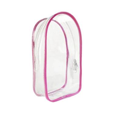 Imagem de Caixa Organizadora Transparente Colorida Labubu Com Chaveiro Para Exib