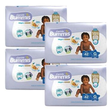 Imagem de Kit 4 Fralda Bummis Mega Todos os tamanhos, Grande (G)