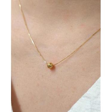 Imagem de Colar Sole Ouro 18k - Elegância Minimalista - no-brand