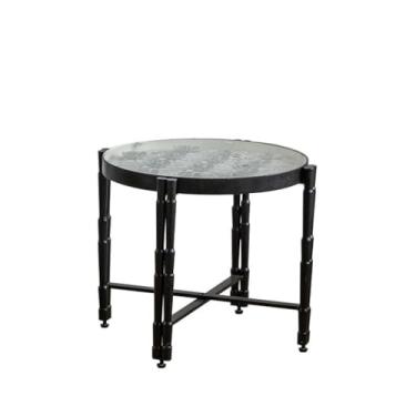 Imagem de Mesa central nórdica moderna simples pequena mesa de centro mesa lateral escritório varanda pequena mesa de chá sala de estar mesa de café decorativa mesa de quarto (B)