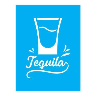 Imagem de Stencil Tamako Tequila - 15X20Cm - Ref 8922