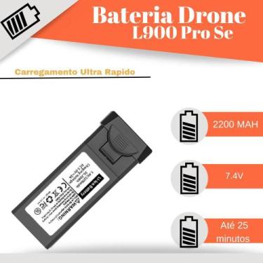 Imagem de Baterias Drone zangao Profissional L900 Pro Se e Pro Se Max Dupla Came