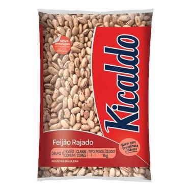 Imagem de Feijão Rajado Kicaldo 1kg
