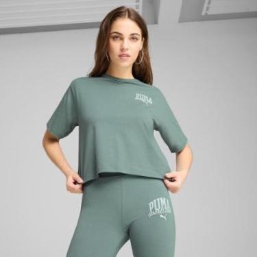 Imagem de Camiseta PUMA CLASS Relaxed Crop Feminina-Feminino